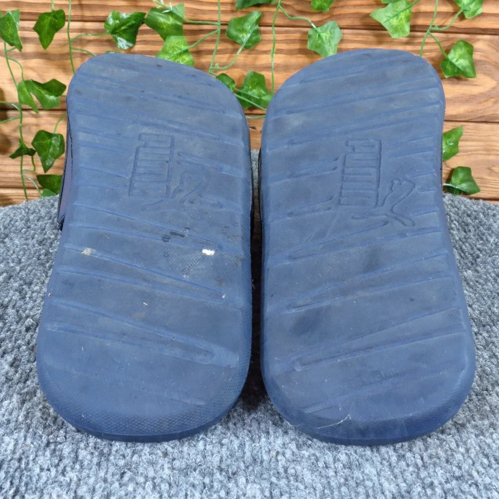 Puma Cool Cat 2.0 V FS Mens Slide Sandals Sz 11 Navy Blue White‎ Comfort Sport